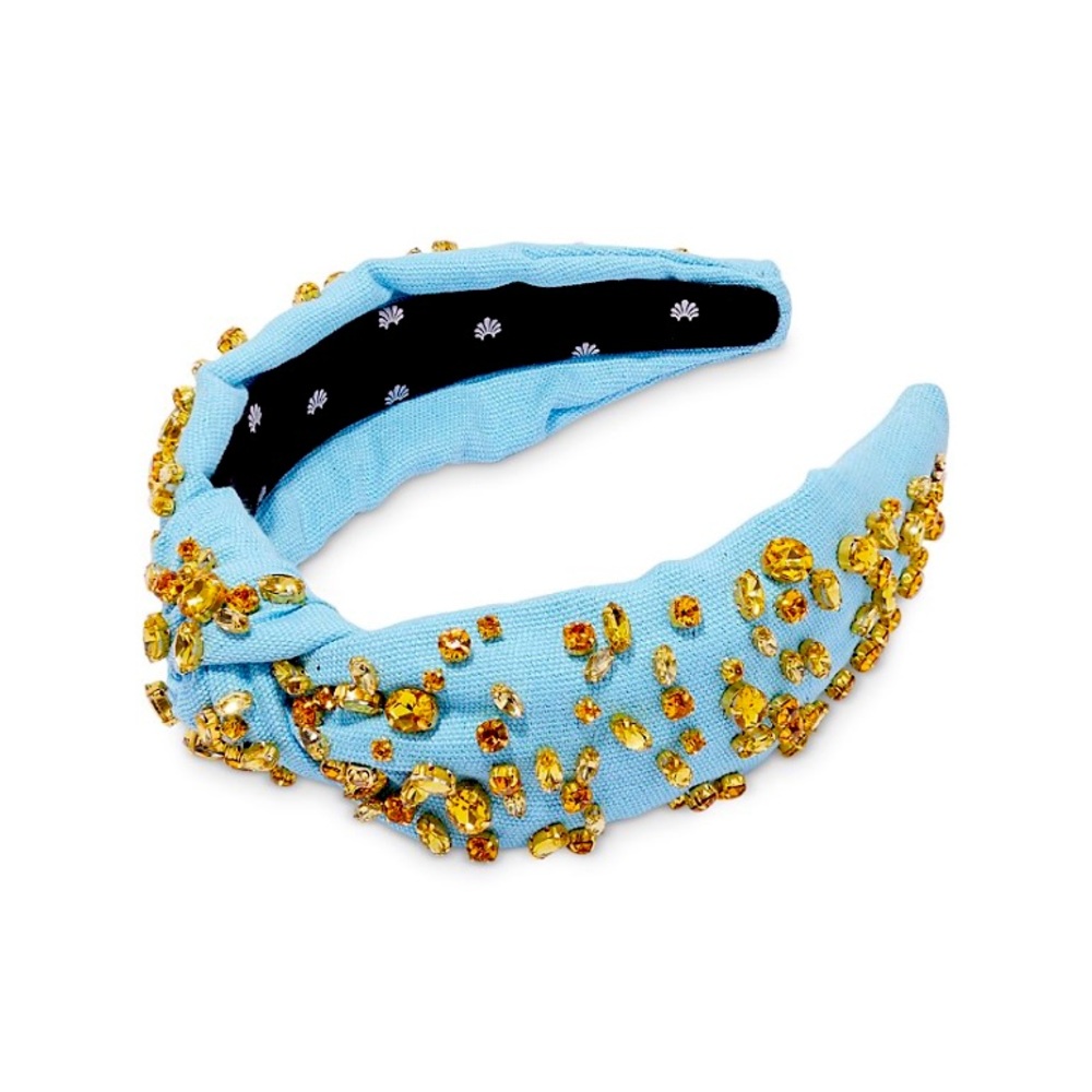 NWT Lele Sadoughi Mixed Crystal Headband